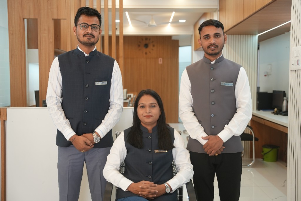 SKMRD & Associates team members in professional office setting